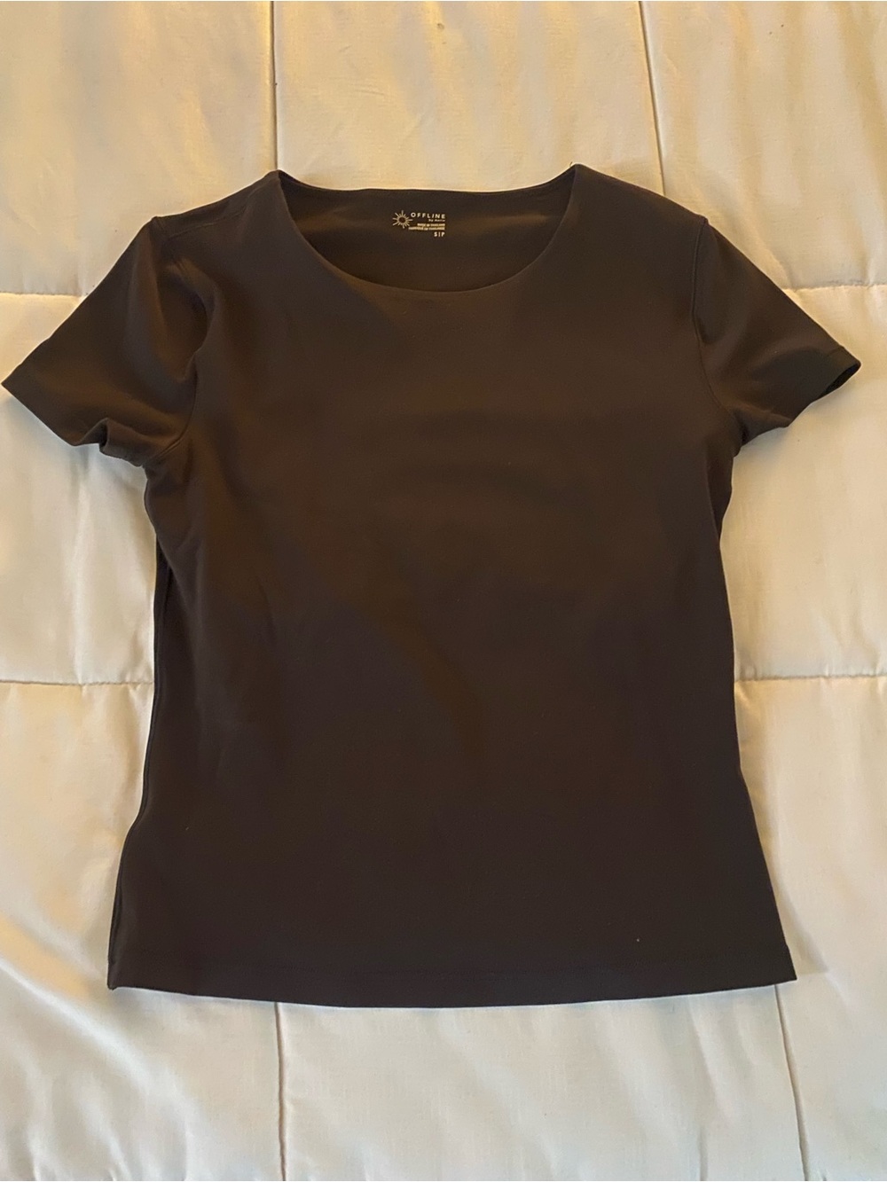 NWOT Aerie Smoothez SS Crew Tshirt